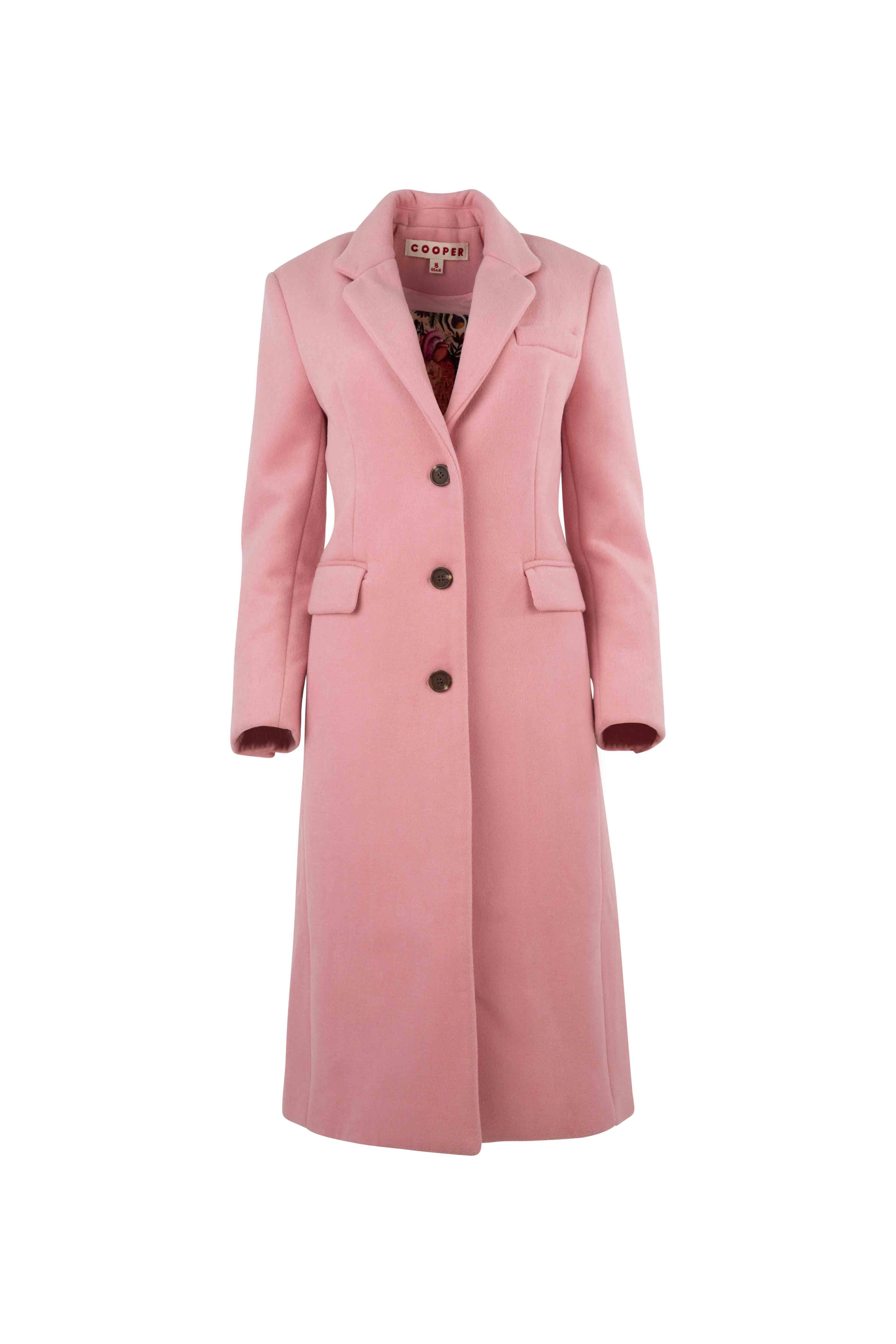 blush winter coat