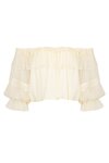 Shona Joy Victoria Off The Shoulder Frill Top