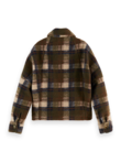 Scotch and Soda SHORT WOOL CHECK JACKET