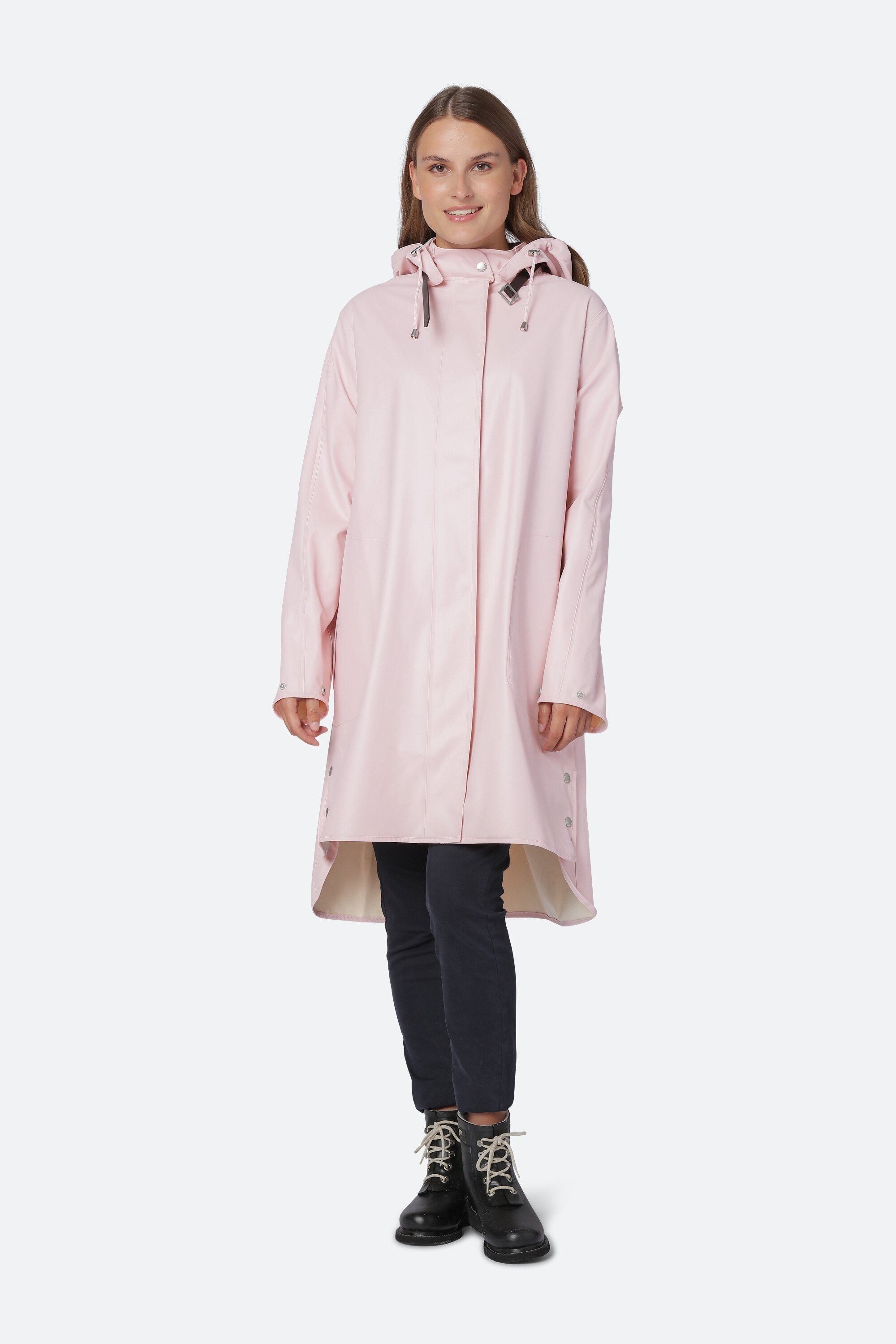 Baby pink rain clearance jacket