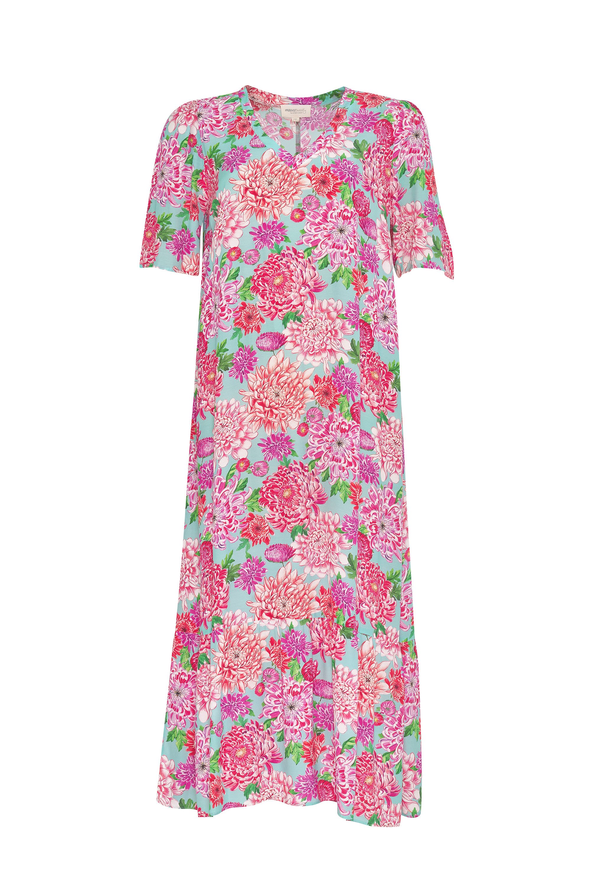 Madly Sweetly CHRYSIE BLOOM MIDI DRESS - Brand-Madly Sweetly : Diahann ...