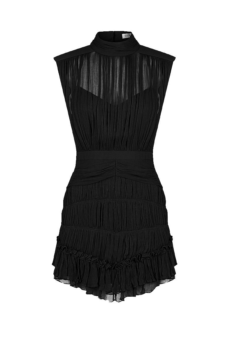 Shona joy harper discount ruffle mini dress