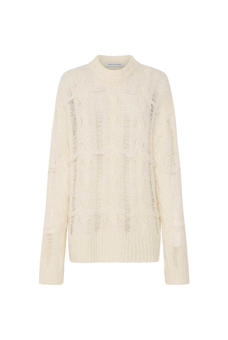 Camilla and Marc LUNE CABLE KNIT CREW - Brand-Camilla and Marc ...