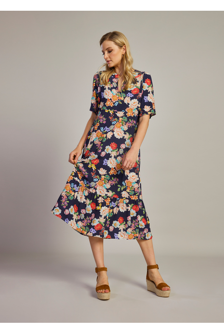 Madly Sweetly BUDDING ROMANCE Midi Dress