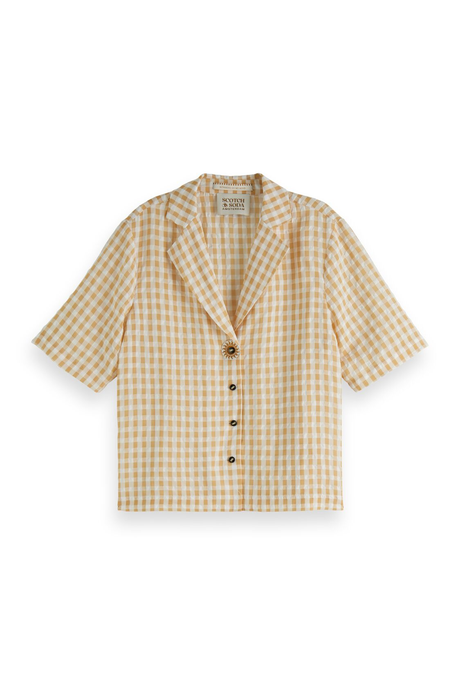 Scotch and Soda CHECK SHORT SLEEVE Shirt