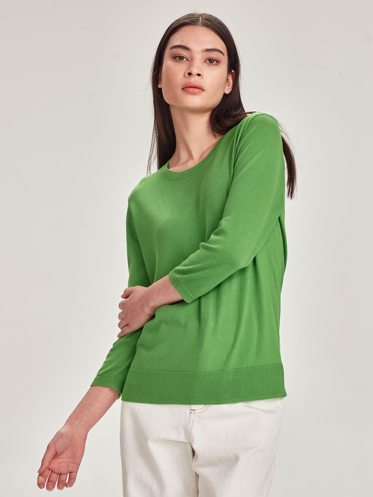 Caroline Sills EVIE CREW NECK Sweater - Tops : Diahann Boutique ...