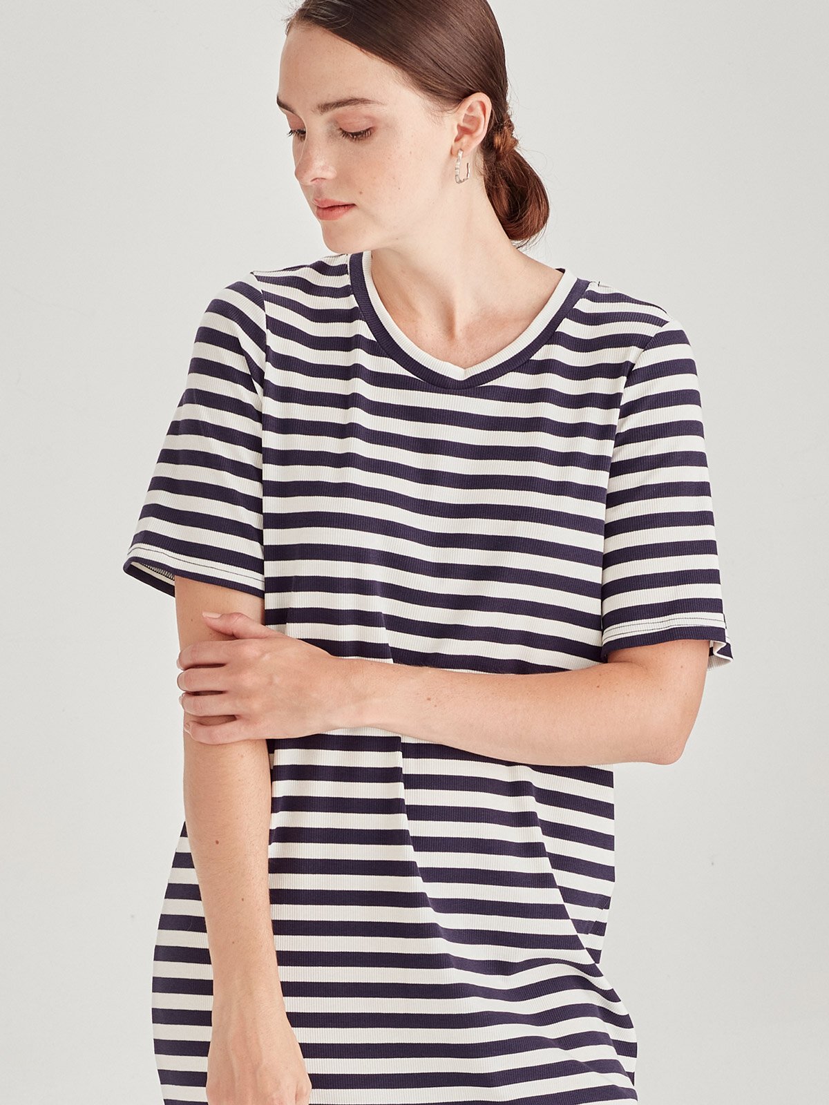 Caroline Stripe Top, Women's Clothing