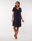 Elm MARY TEXTURED TEE Dress