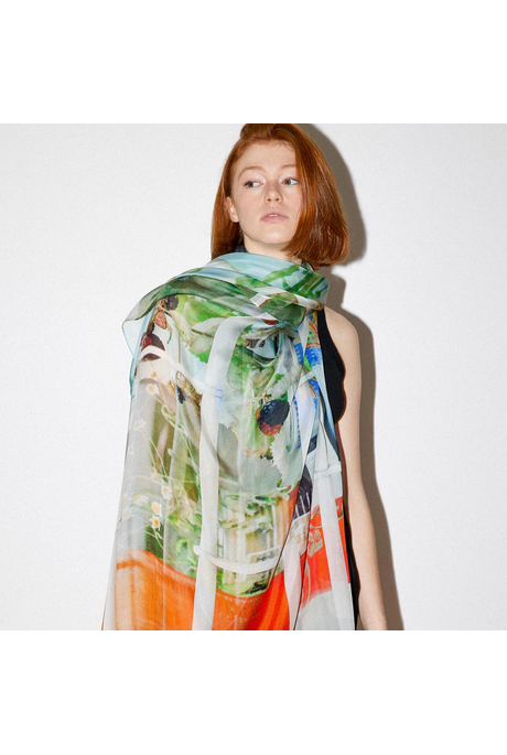 Good & Co MOTHERLAND CLASSICS SILK CHIFFON Scarf