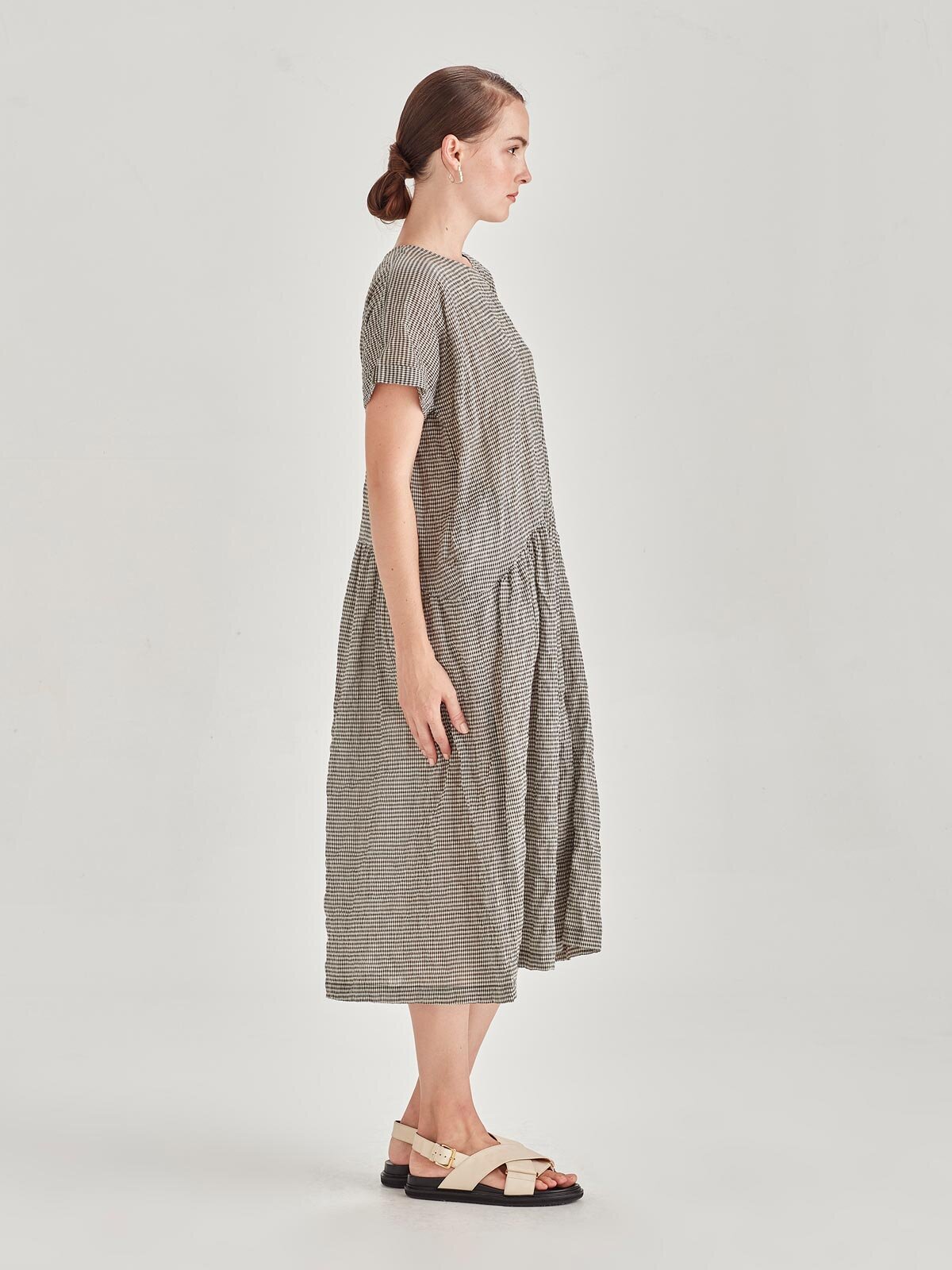 Caroline Sills MAEVE CHECK Dress - Brand-Caroline Sills : Diahann ...