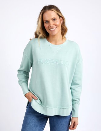 Foxwood SIMPLIFIED Crew-tops-Diahann Boutique