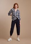 Madly Sweetly BREAKING PLAID Blouse