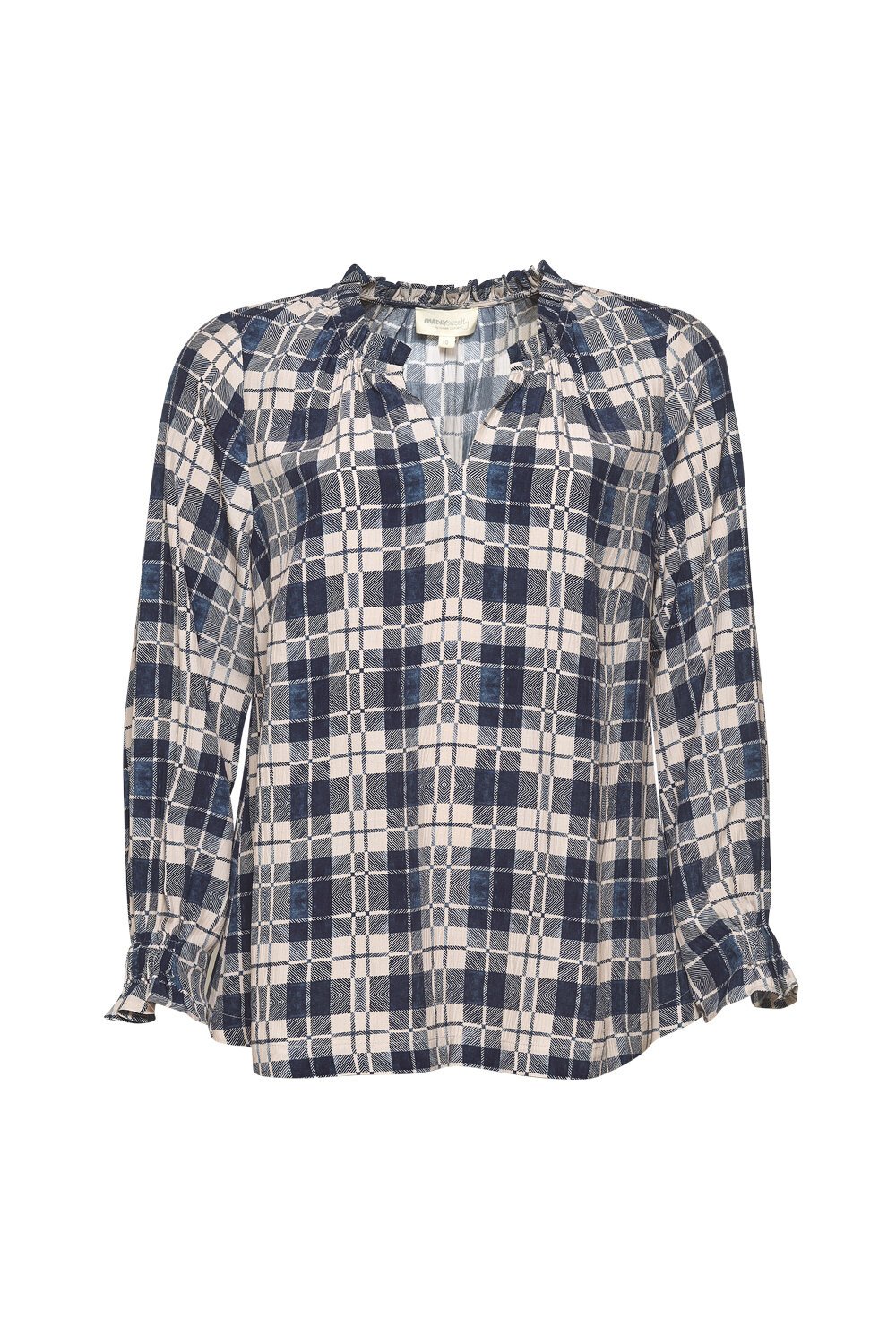 Madly Sweetly BREAKING PLAID Blouse - Brand-Madly Sweetly : Diahann ...