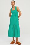 Shona Joy KOHALA WIDE STRAP OPENBACK MIDI Dress