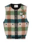 Leon and Harper VIONA CHECK Vest