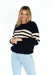 Humidity FLIPSIDE STRIPE Jumper