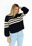 Humidity FLIPSIDE STRIPE Jumper