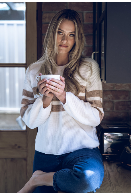 Humidity FLIPSIDE STRIPE Jumper