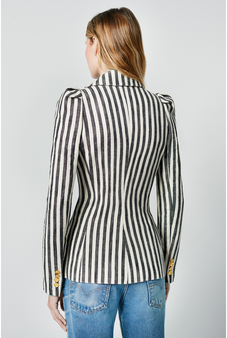 Smythe box pleat on sale blazer