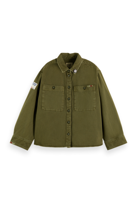 Scotch and Soda GREEN ARMY Shirt