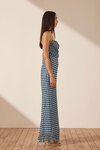 Shona Joy LACE BACK BIAS MAXI Dress