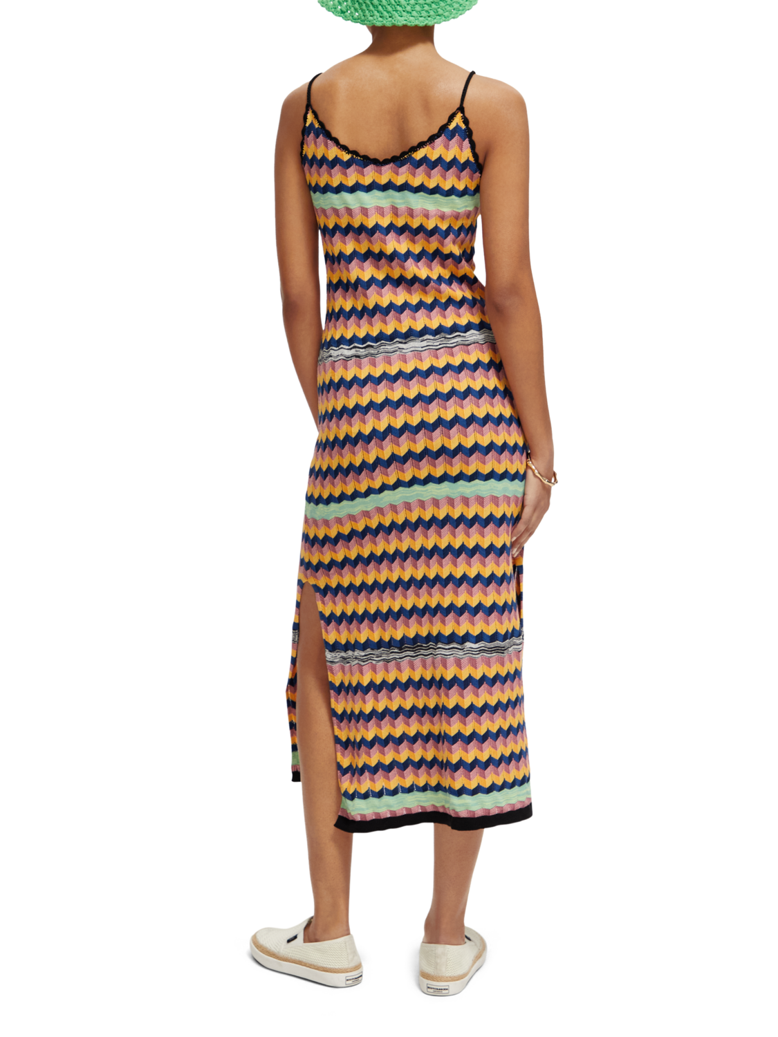 Scotch and Soda KNITTED STRIPED MIDI Dress - Brand-Scotch and Soda ...