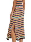 Scotch and Soda KNITTED STRIPED MIDI Dress