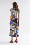 Elk GLITCH PRINT BERG Dress