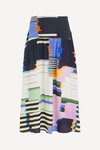 Elk GLITCH PRINT BERG Skirt