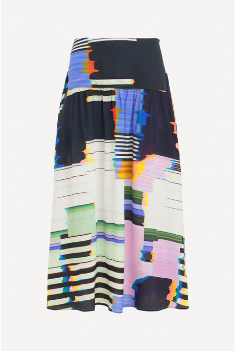 Elk GLITCH PRINT BERG Skirt - Brand-Elk : Diahann Boutique - Elk S23