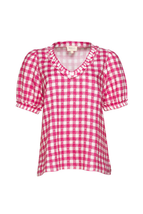 Madly Sweetly CHECKERS Top - Brand-Madly Sweetly : Diahann Boutique ...