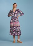 Madly Sweetly FUCHSIARISTIC MIDI Dress