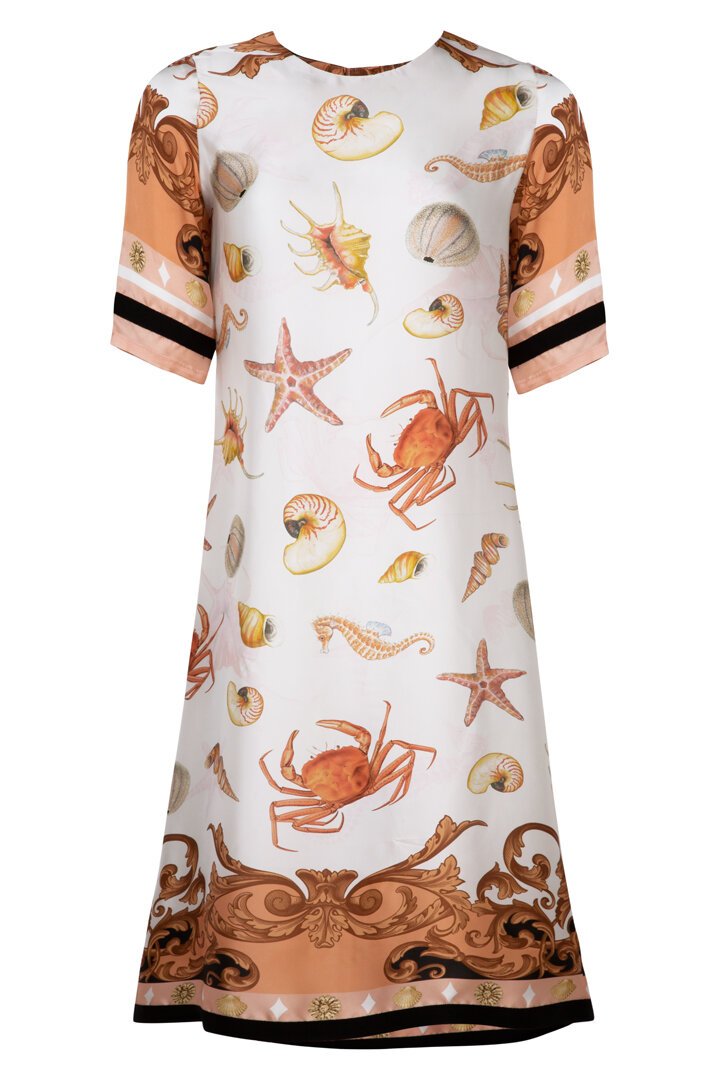 Dolce gabbana fish outlet dress