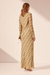 Shona Joy AXELl SHIRT TIE Maxi Dress