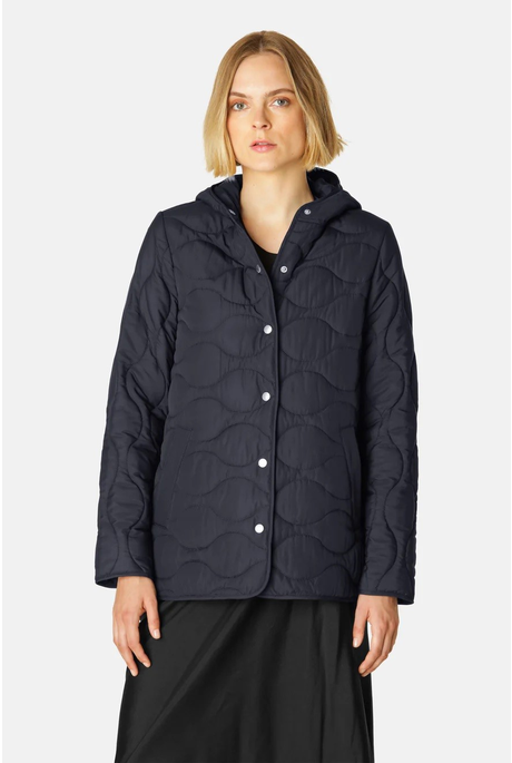 Ilse Jacobsen HOODED QUILT Jacket