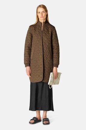 Ilse Jacobsen LONG QUILT Jacket-jackets-and-coats-Diahann Boutique