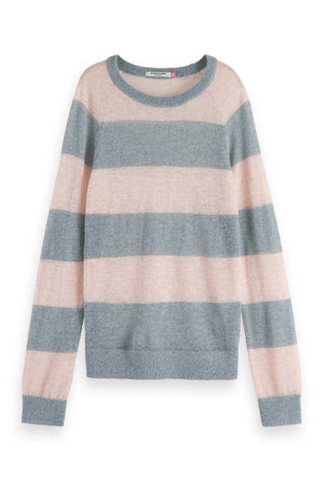 Scotch and Soda BLOCK STRIPE RAGLAN Pullover