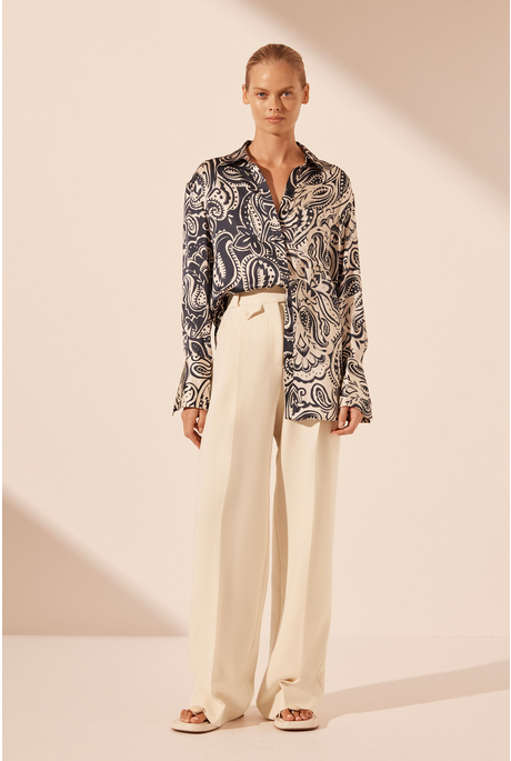 Shona Joy ANTHEA SILK RELAXED Shirt