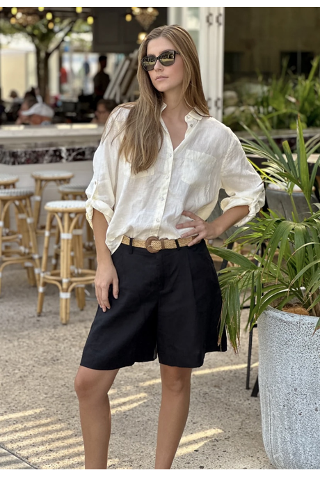 Hut THE BOYFRIEND LINEN Shirt