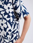 Elm STENCIL FLORAL TEE Dress