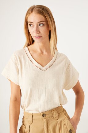 Garcia WHITECAP Tee-tops-Diahann Boutique