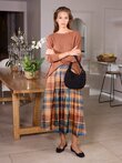 Caroline Sills KIMMY CHECK Skirt