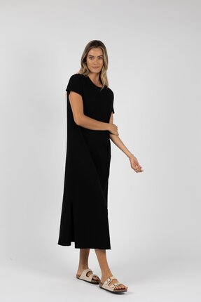 Humidity BASIC TEE Dress-dresses-Diahann Boutique