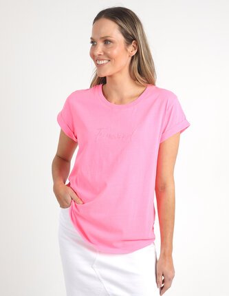 Foxwood SIGNATURE Tee-tops-Diahann Boutique