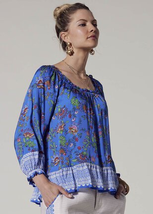 Loobie's Story CALLIOPE Blouse-tops-Diahann Boutique