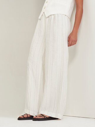 Caroline Sills MONDO PINSTRIPE Pant-pants-Diahann Boutique