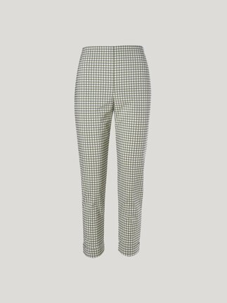 Sills GINGHAM CUFFED Hepburn-pants-Diahann Boutique