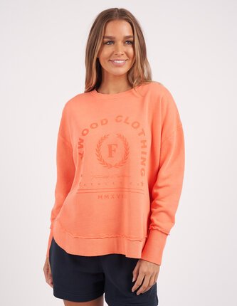 Foxwood MEDALION Crew-tops-Diahann Boutique