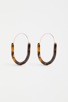 Elk AKI HOOP Earring-accessories-Diahann Boutique