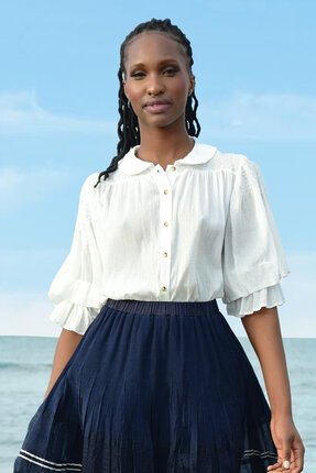 Trelise Cooper SMOCK EXCHANGE Shirt-tops-Diahann Boutique